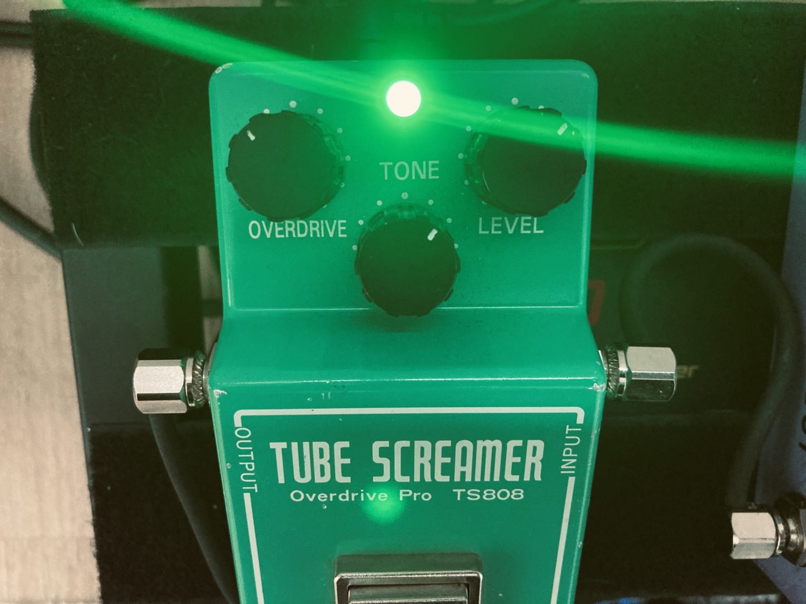 Tube Screamer Bright LED Mod